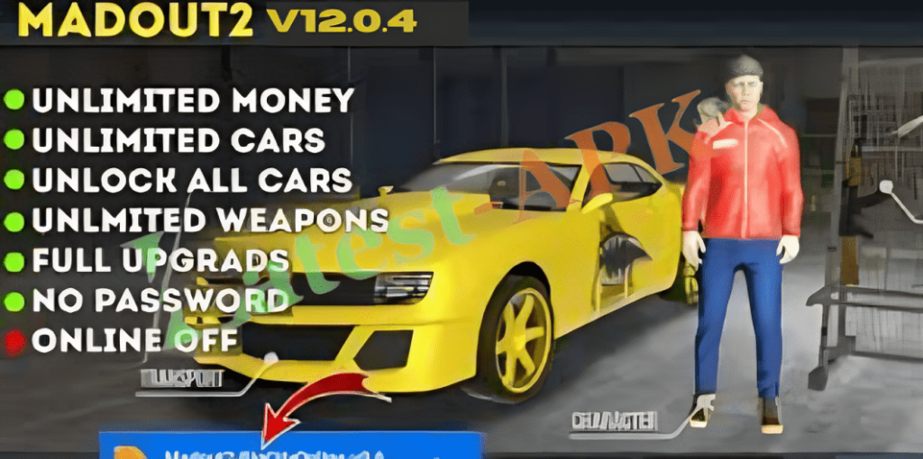MadOut2 Mod v13.04 APK 2 MadOut2 MOD