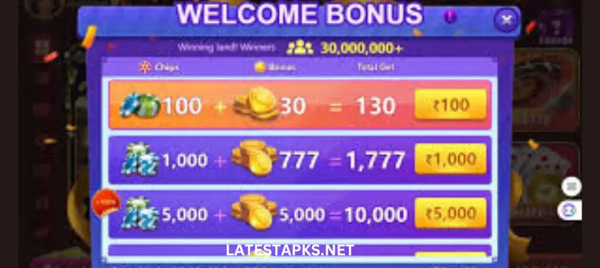 Stars777 APK 4 Stars777 Bonuses